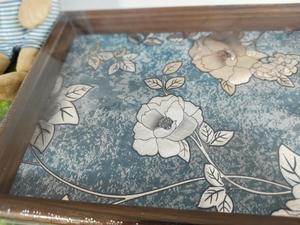 Plateau de service en bois MDF avec revêtement émaillé, design, hôtels et restaurants, articles de cuisine, plateau de table, haute qualité - Product Image 5