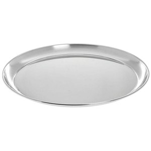 Bandeja Redonda de Aluminio Pulido para Servir Joyas, Cosméticos, Almacenamiento de Artículos de Tocador, Apta para Lavavajillas - Product Image 6