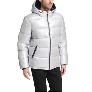 Blouson matelassé pour homme de haute qualité, design urbain, avec cordon de serrage réglable, imperméable, respirant, chaud et isolé pour l'hiver - Product Image 2