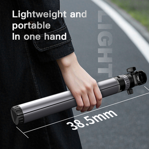 Coman MT61 đa chức năng xách tay & ổn định 1.96m ánh sáng đứng có thể thu vào Hợp kim nhôm gấp điện thoại chân máy với điều khiển từ xa - Product Image 3