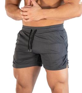 2024 été formation course Gym Shorts pour hommes haute rue Style solide coton survêtement poche gratuit OEM écologique - Product Image 1
