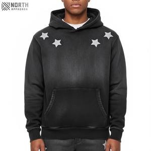 Sweat-shirts à capuche pour hommes de haute qualité, logo personnalisé, vêtements de rue thermiques, respirants, séchage rapide, design avec poche, polaire durable - Product Image 1