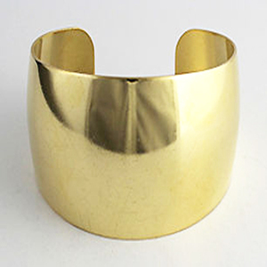 1940 californie vert Floral nouvel an marron vieilli en laiton manchette festival bracelet bijoux américain en laiton Bracelet Artisan bijoux - Product Image 2