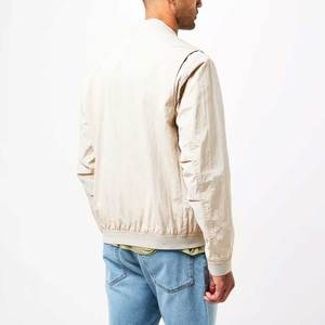 High Quality <b>Men</b> <b>Bomber</b> <b>Jacket</b> OEM ODM Custom Streetwear Lightweight Casual Zipper Baseball <b>Varsity</b> <b>Jacket</b> FOR Wholesale Buyers - Product Image 4