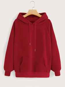 <b>Women's</b> 100% Cotton <b>Hooded</b> <b>Sweatshirts</b> 280 GSM Polyester-Cotton Fleece Winter Front Embroidered Printed Acid Washed <b>Women's</b> - Product Image 6