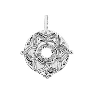 พร้อมส่ง ขายส่ง ผลิตโดยตรง ชาร์มเงินแท้ 925 ชาร์มเรียบ อุปกรณ์ตกแต่งจี้ สร้อยข้อมือ สร้อยคอ ราคาถูก - Product Image 1