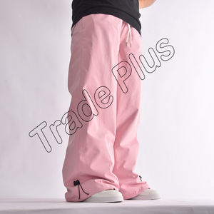 2025 OEM personalizado de talla grande impermeable holgado Cargo pantalones de nieve pantalones de gran tamaño Streetwear fabricante mujeres Snowboard pantalones de esquí - Product Image 3