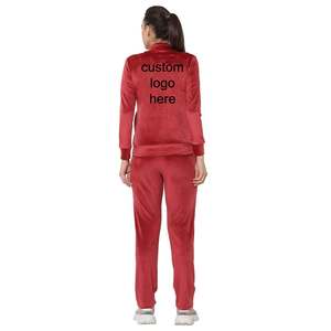 women Sweatsuit Sweatpants And Hoodie <b>Sets</b> Unisex Tracksuits printed and <b>embroidery</b> Zip Up Hoodies velvet tracksuits <b>Sets</b> - Product Image 3