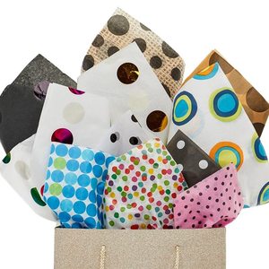 Dot Pattern Tissue <b>Paper</b> in Roll Style - Product Image 3