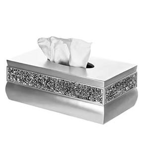 Nouvelle arrivée boîte à mouchoirs en métal argenté qualité supérieure fait à la main écologique Design moderne décoration de la maison Style Unique mariage - Product Image 6