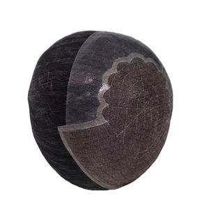 Peluca de Cabello Humano Q6 Yaki para Hombre, Tupé de Cabello Virgen Remy con Trama Única, Rizo Naturalizador Bangladash, Extensión de Cabello con Gorro Remi - Product Image 1