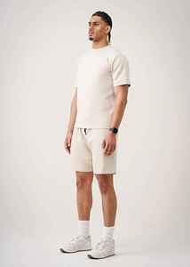 Nuevo Conjunto personalizado de verano de 2 piezas para hombre, traje deportivo de algodón y poliéster, camiseta de manga corta y pantalones cortos, conjunto doble - Product Image 2