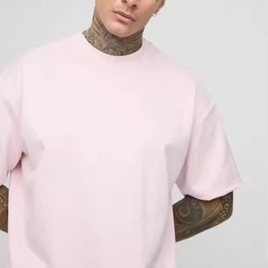 2 uds., calidad superior, transpirable, cómodo, 100% algodón, conjunto corto de verano para hombre, Top de moda, Color sólido, logotipo personalizado, respetuoso con el medio ambiente - Product Image 5