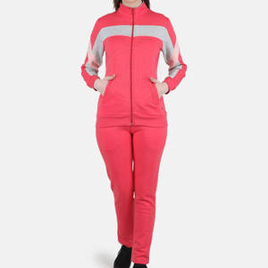 ชุดวอร์มสไตล์ลำลองสำหรับผู้หญิงชุดวอร์มสำหรับฤดูหนาวโลโก้ตามสั่ง - Product Image 1