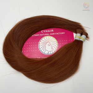 Extensions de cheveux en vrac de haute qualité 30 couleurs 75cm vague naturelle du Vietnam vente en gros de cheveux crus à prix compétitif-CYhair - Product Image 5