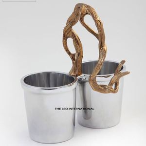 Organizador de baño de Metal de aluminio pulido brillante, soporte de cepillo de dientes ecológico, almacenamiento para la familia, accesorios de cepillado para niños - Product Image 1