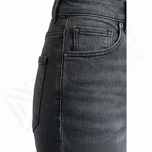 High Waist Denim <b>Jeans</b> Manufacturers Stylish Slim Fit <b>Women</b> <b>Jeans</b> Premium <b>Stretch</b> Quality Trousers Apparel Customized Color - Product Image 5