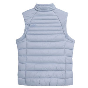 Slim fit Ultra léger décontracté femmes bouffant gilet perte fit sans manches imperméable hiver réversible vêtements d'extérieur avec poches OEM - Product Image 4