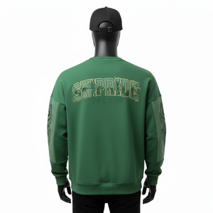 Plus Size Customizable Color Digital Printing Autumn <b>Hoodie</b> 100% Cotton Fleece Pullover with Solid Pattern Windproof Breathable - Product Image 4