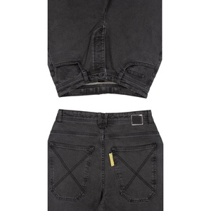 Custom <b>Embroidered</b> Hip Hop Streetwear <b>Jeans</b> Men's Straight Y2K Boys Baggy <b>Jeans</b> Stonewashed Vintage Plus Size Oversized <b>Jeans</b> - Product Image 4