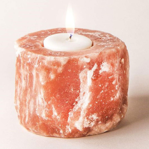 เชิงเทียนหินเกลือธรรมชาติผู้ผลิตขายส่งจากปากีสถานแฮนด์เมด100% สีชมพูโคมไฟเกลือหิมาลัย - Product Image 1