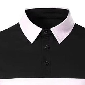 Polo de moda de alta calidad, transpirable, suelto, Formal, informal, para hombre, camiseta de verano - Product Image 3