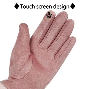Gants en cuir Vie quotidienne Confortable Laine Véritable Cuir Plain Hiver OEM Personnalisé Printemps Style Gants en cuir du Pakistan - Product Image 4