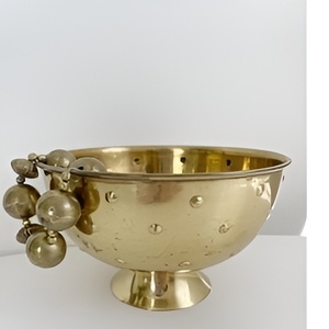 Bol en métal de service de fruits vintage de designer antique en laiton le plus vendu pour la maison et le mariage bol victorien de luxe - Product Image 1