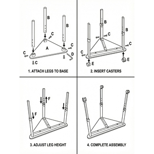 2026 <b>Height</b> <b>Adjustable</b> Triangle Mobile <b>Desk</b> Wheels Compact Table for School Wholesale - Product Image 2