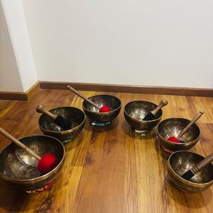 Tazón de sonido de Metal de tigre para práctica diaria, artesanía de bronce de precisión hecha a mano, tema de Chakra tradicional, alineación de budismo Premium - Product Image 2