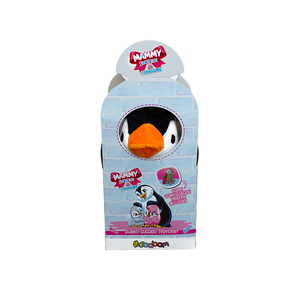 Sbabam Penguin Peluche Suave de Mammy Surprise Walkers & Pull Toys para Niños - Product Image 3