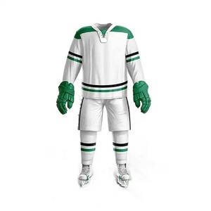 Uniforme de Hockey sobre Hielo Sublimado Personalizado de Alta Calidad, Transpirable, 100% Poliéster, Precio Económico al por Mayor para Hombre - Product Image 5
