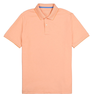 Polo pour hommes grande taille, confortable et élégant, respirant, motif uni décontracté, coupe confortable - Product Image 2