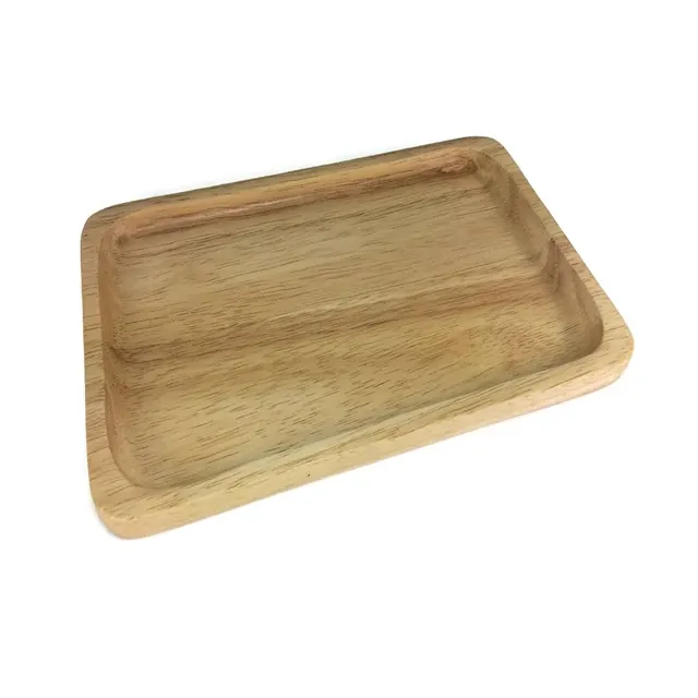 Newest Design Round Serving Tray wood round tray for kitchen, Hotels, Restaurant wood tray