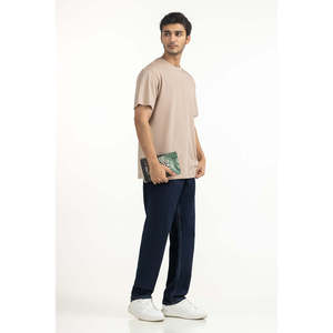 เสื้อยืดผ้าเจอร์ซีย์ทรงพอดีตัวสำหรับผู้ชาย รุ่น MN-TS-SS25-056 - Product Image 2