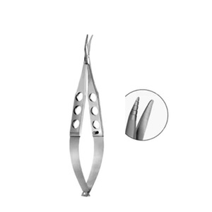 Juego de instrumentos oculares de precisión Tijeras punctales Tibolt quirúrgicas oftálmicas Acero inoxidable para uso clínico y microquirúrgico - Product Image 3