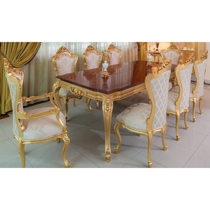 Bàn ăn cổ điển với bề mặt nhẵn và xây dựng mạnh mẽ cho gia đình thoải mái sử dụng bàn ăn theo phong cách hiện đại - Product Image 3