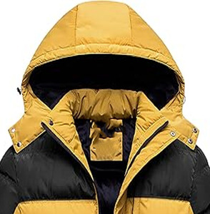 Vente en gros de manteaux d'extérieur en duvet pour hommes avec logo imprimé sur mesure veste d'hiver rembourrée à bulles téléchargée par Dress Sports - Product Image 2
