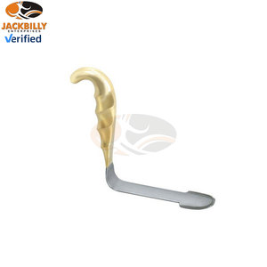 Retractor para Cirugía de Senos de 36 mm con Dientes Espatulados, Mango Recubierto de Oro, Juego de Instrumentos Quirúrgicos Epstein para Retracción de Tejidos Blandos - Product Image 5