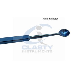 INSTRUMENTOS QUIRÚRGICOS DE OJO MICROSCÓPICO DE TITANIO DE 13CM DE ALTA CALIDAD MEYHOEFEER CHALAZION CURETTE MANUAL OFTÁLMICA - Product Image 4