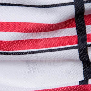 Nueva moda de lujo de algodón con cuello redondo para hombre, camisetas Polo, bordado de Fitness, patrón sólido, tela de Jersey - Product Image 2