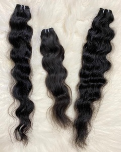 Authentique Temple Collection Machine Trame Indien Vierge Cheveux Naturels Humains Paquets De Cheveux En Gros - Product Image 2