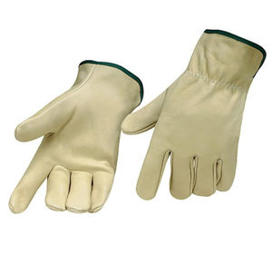Gants de travail industriels en peau de chèvre de qualité en cuir souple pour hommes Gants imperméables à usage général - Product Image 2