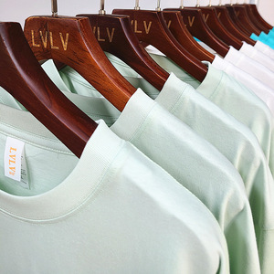 Best Seller Moda 205gsm 100% Algodón Impreso Oem logo Loose Plain Blank Girls Short Length Women Top T-shirt para hombres - Product Image 3