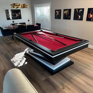 2024 Lit en <span class=keywords><strong>ardoise</strong></span> personnalisé de haute qualité Table de billard intérieure/extérieure de luxe moderne Styles variés Table de billard de 7 pieds/8 pieds/9 pieds - Product Image 4