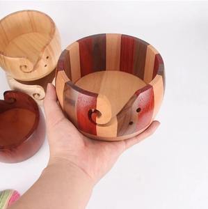 Fournisseur direct d'usine, boules de rangement pour fils en bois écologiques personnalisées pour les passionnés de laine et les besoins de création artisanale - Product Image 3