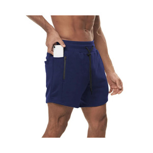 2025กางเกงขาสั้นลำลองผ้าฝ้ายระบายอากาศสำหรับผู้ชายดีไซน์พิเศษลายพื้นกันยับสำหรับผู้ชายขายดี OEM ใหม่ - Product Image 5