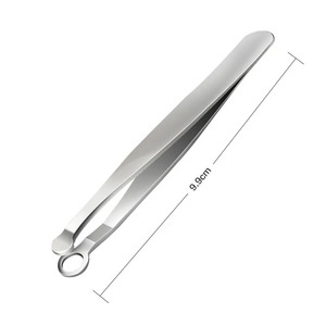 Pinzas de Acero Inoxidable para Recortar el Vello de la Nariz, Punta Redonda, Pinzas para Eliminar el Vello de la Nariz, Recortador de Nariz, Pinzas para Cejas y Vello de la Nariz - Product Image 6