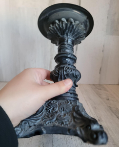 Bougeoirs classiques en métal, finition rustique, pour la décoration de la maison et des mariages, faits à la main, en gros pour Noël - Product Image 5