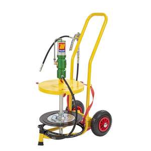 Meclube Kit de graisse sur roues pour fûts de 25-30Kg pour machines-outils Accessoires - Product Image 1